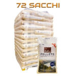 RURU PELLETS prodotto 100% abete austriaco, certificato ENplus A1 , DINplus, PEFC- 72 sacchi de 15 kg
